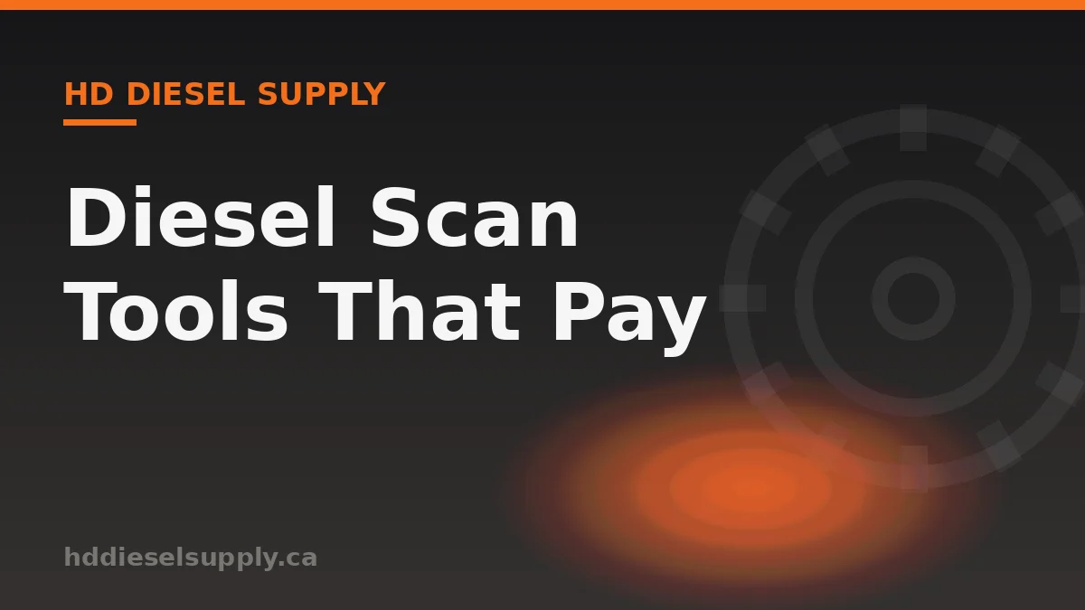 Best Diesel Truck Scan Tools: What Pays Off