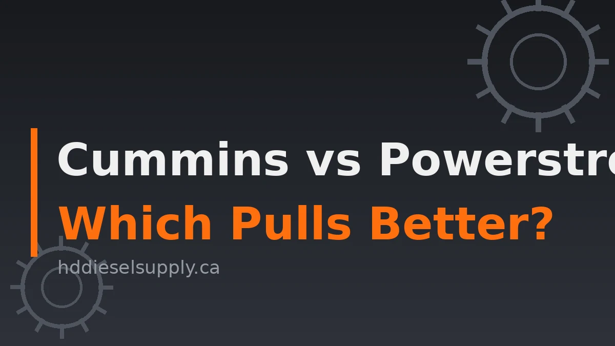6.7 Cummins vs 6.7 Powerstroke for Towing — Which Pulls Better