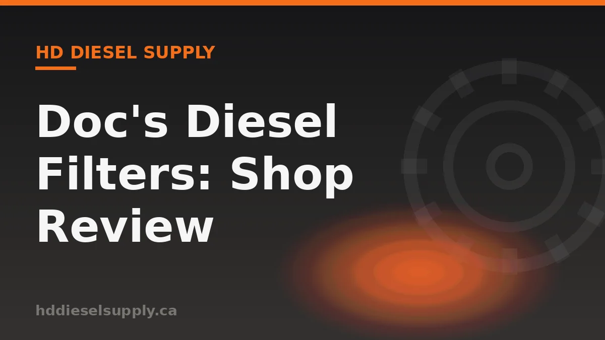 Doc's Diesel Filters vs OEM: Honest Review from the Shop