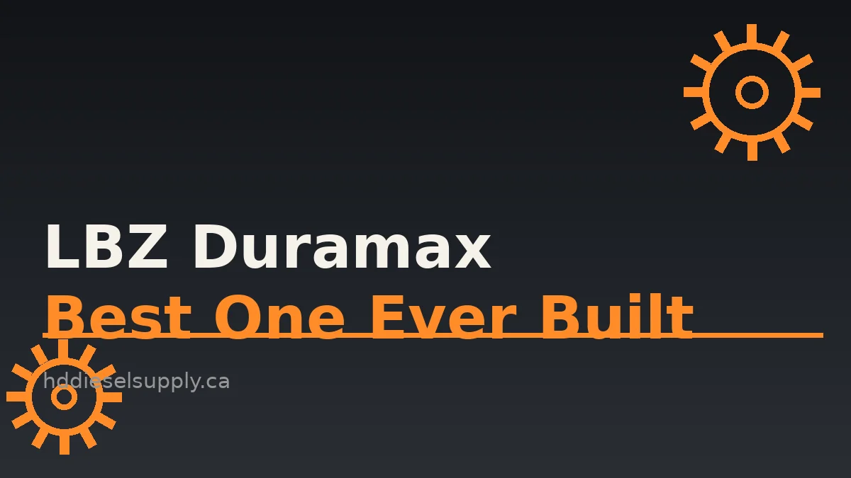 LBZ Duramax: Why Mechanics Call It the Best Duramax Ever Made